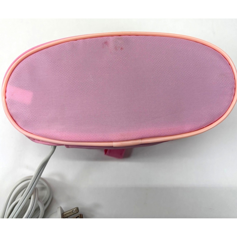 Conair Curls On The Go Hot Rollers 10 Pink NO CLIPS Travel Pageant Cheer TESTED - Picture 5 of 12